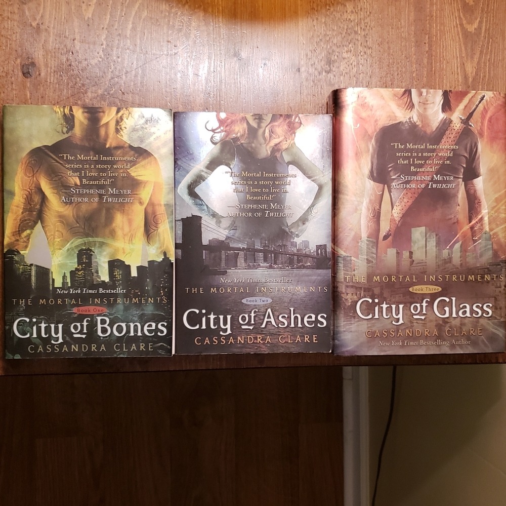 The Mortal Instruments #1-3 by Cassandra Clare